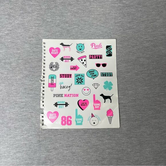 Victoria's Secret PINK 2006 Vintage Collectable Stickers 1 Sheet Set - Picture 1 of 3
